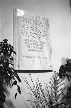 100jähriges Jubiläum des Vierordtbades