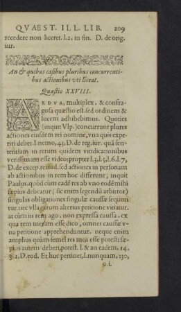 Quaestio XXVIII.