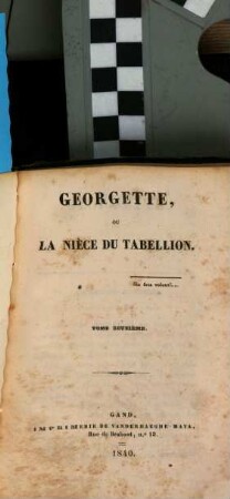 Georgette, ou la nièce du tabellion, Tome deuxième