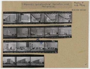 Wohnkomplex Spindlersfeld. Berlin, Köpenick, Spindlersfeld, Oberspreestraße