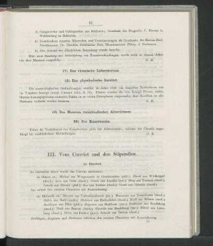 17) Das chemische Laboratorium.
