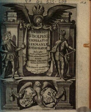 Rvdolphvs I. Imperator Germaniae Instavrator