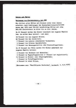 Zahlen und Fakten