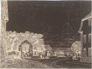 Fischer, Theodor; Trier; Brücke - Perspektive