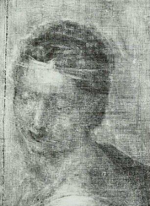 Sixtinische Madonna : Röntgenaufnahme, Gemälde