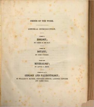 Zoology of New-York, or the New-York Fauna : comprising detailed description of all the animals hitherto observed within the state of New-York, with brief notices of those occasionally found near its borders and accompanied by approbiate illustrations. 1, Mammalia