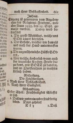 661-674, Eingang ist genommen vom Angedenken...
