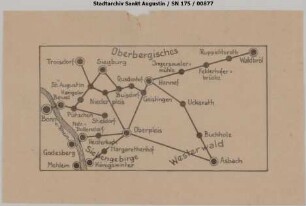 Streckennetz Kraftverkehr