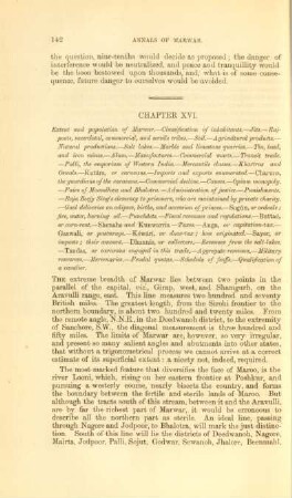 Chapter XVI. Extent and population of Marwar ...