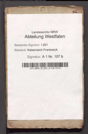Übersicht der Studierenden auf der Universität Münster (mit Vorakten der Kriegs- und Domänenkammer Münster).