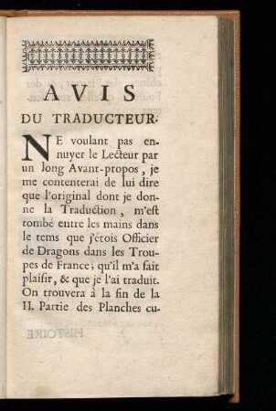 Avis du traducteur.
