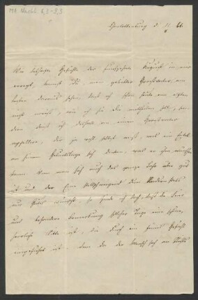 Brief an Joseph Mendelssohn : 11.08.1846