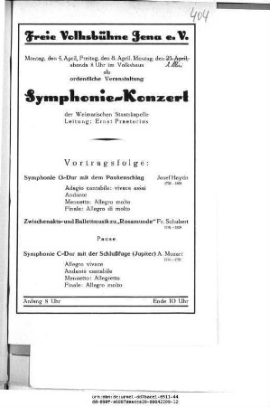 Symphonie-Konzert