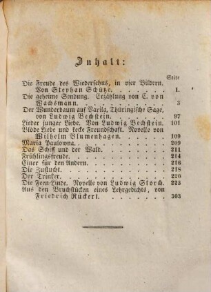 Taschenbuch der Liebe und Freundschaft gewidmet. 1837, 1837