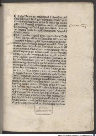 Oratio ad Sixtum IV. papam : 1483.11.01