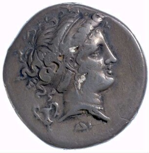 Münze, Didrachme, ca. 325 - 241 v. Chr.