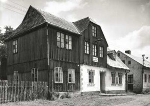 Gottesgab (heute Boží Dar / Tschechien). Wohnhaus des Dichters und Sängers Anton Günther