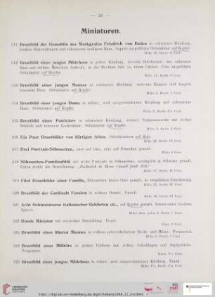 Miniaturen (Nr. 511 - 580)