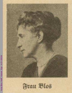 Porträt von Anna Blos