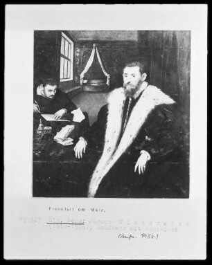 Bildnis eines Adligen mit Sekretär