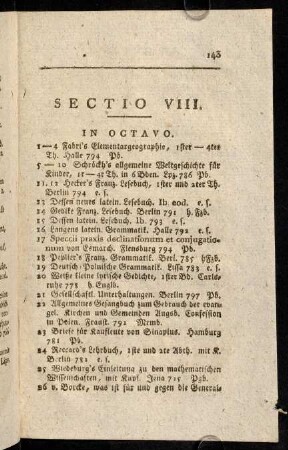 143-146, Sectio VIII.-IX.