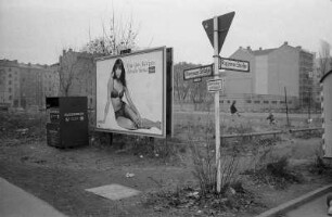 Berlin-Mitte : In Berlin-Mitte, Bernauer Strasse, Ecke Ruppiner Strasse