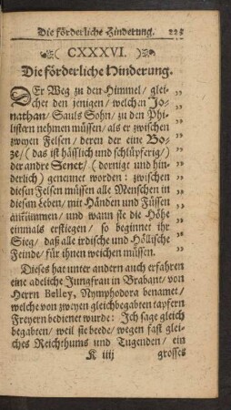 (CXXXVI.) Die förderliche Minderung.