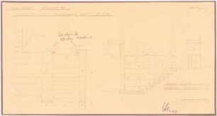 Dienstwohnung des Reichsaußenministers Joachim von Ribbentrop, Berlin-Mitte Umbau: Kellereingang Gartenterrasse 1:20