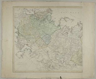 Charte des ganzen Russischen-Reiches in Europa und Asien : nach den neuesten und sichersten astronomischen Ortsbestimmungen entworfen und berichtigt auf der Sternwarte Seeberg bey Gotha