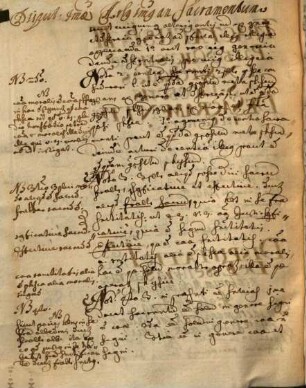 Tractatus de sacramentis in genere de baptismo, confirmatione, eucharistia - BSB Clm 27986