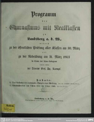 Das Aufsuchen der irrationalen Wurzeln einer Gleichung