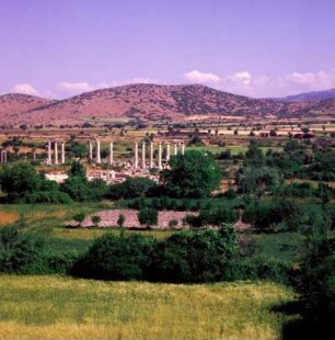 Aphrodisias, antike Stadt bei Geyre, Blick zum Aphrodite-Tempel