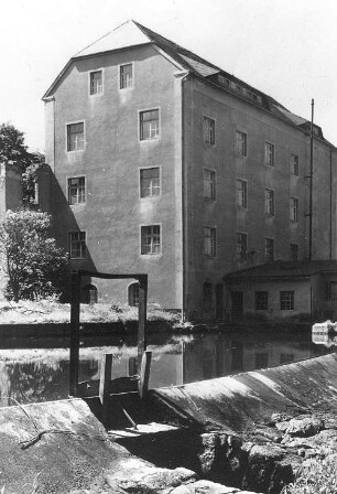 Bautzen-Oehna. Kunstmühle, Repro nach Fototheksaufnahme