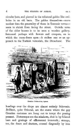 Croatian Clothes-shop, Agram