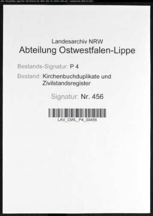 Kirchenbuchduplikate der evangelischen Gemeinde (GHT 1859-1864). (Gemeinde: Arnsberg, Evangelische Gemeinde)