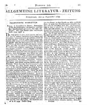 [Schad, J. B.]: Leben und Schicksale des ehrwürdigen Vaters Sincerus. T. 1. [Coburg: Sinner] 1798