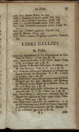 Libri gallici.