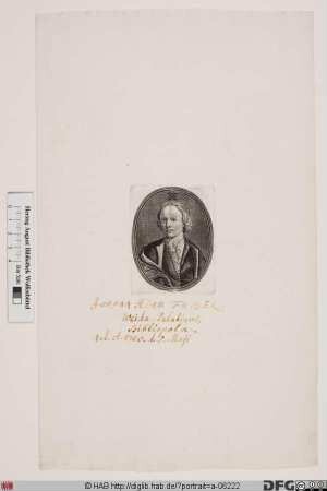 Bildnis Johann Adam Faber (II)