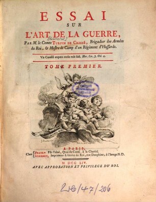 Essai Sur L'Art De La Guerre, 1