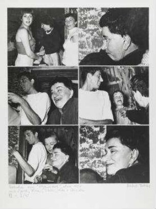 Valeska im "Ziegenstall", etwa 1957