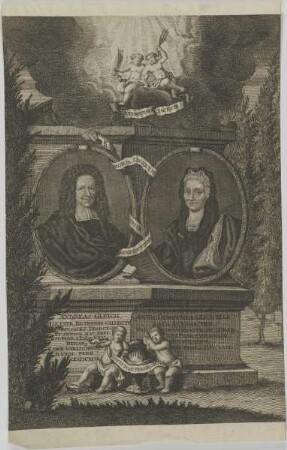 Bildnis der Anna Dorothea GleichBildnis des Andreas Gleich