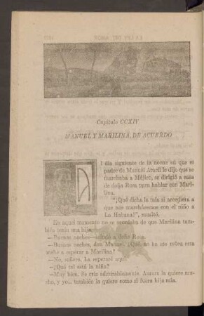 Capítulo CCXIV - Manuel y Marilina, de acuerdo