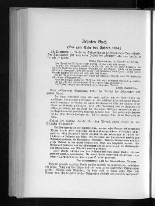 Zehntes Buch.