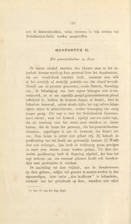 Hoofdstuk II. Het gemeentebestuur op Java