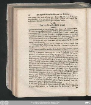 §. 15. Von der Strafe der bösen Engel.