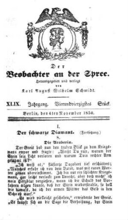 44. Stueck, 4. November 1850