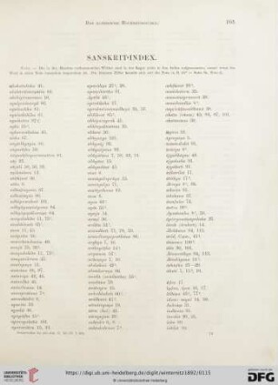 Sanskrit-Index
