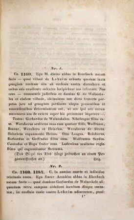 Urkunden zur hessischen Landes-, Orts- und Familiengeschichte : welche bis jetzt im Drucke noch nicht erschienen sind. 1, 1145 -1278