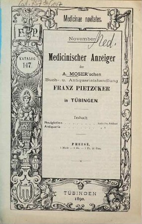 Katalog. 147. 1890