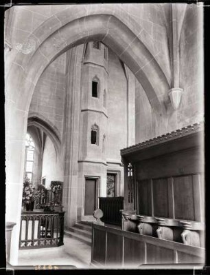 Stadtkirche; Blick zur nördlichen Chorwand, innen